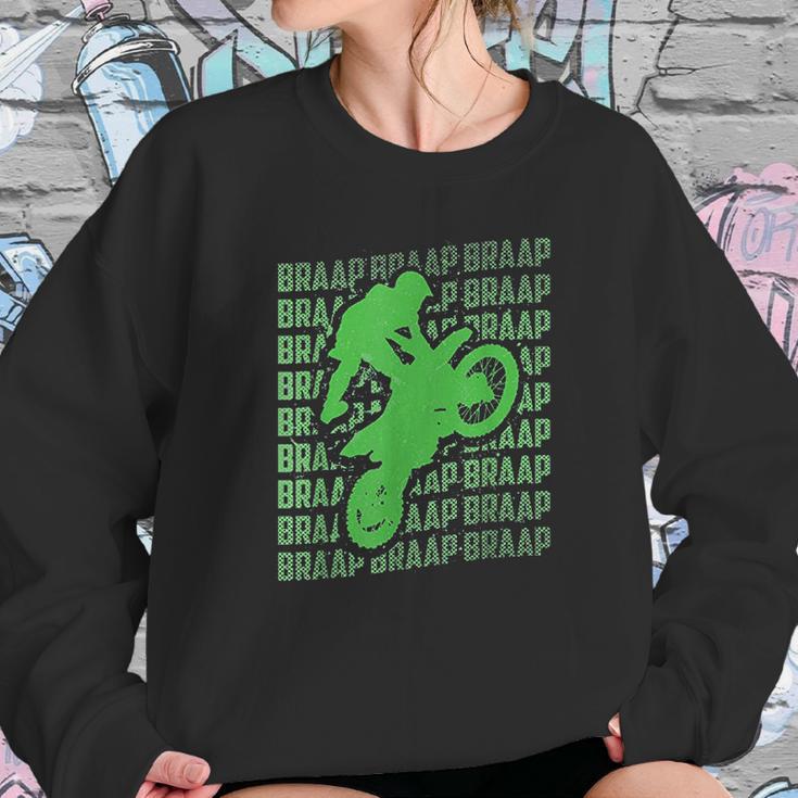 Braap Moto Sweatshirt Gifts for Her