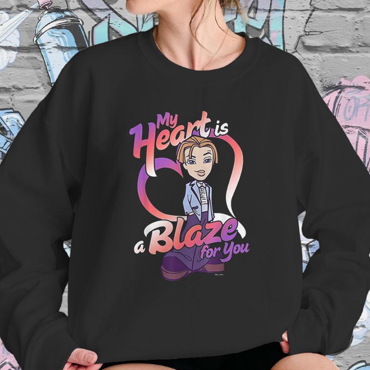 Bratz Cameron Heart Is Ablaze Sweatshirt Gifts for Her