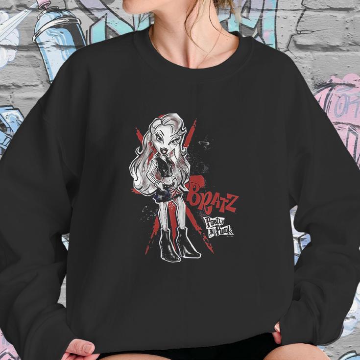 Bratz Meygan Punkz Portrait Sweatshirt Gifts for Her