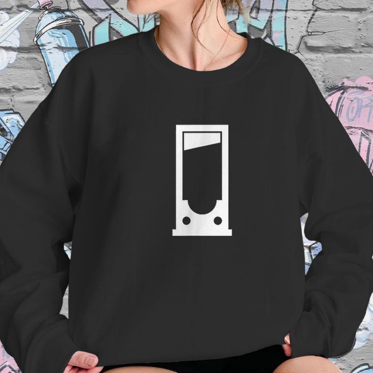 Brazilian Jiu Jitsu Guillotine White Minimalist Sweatshirt Gifts for Her