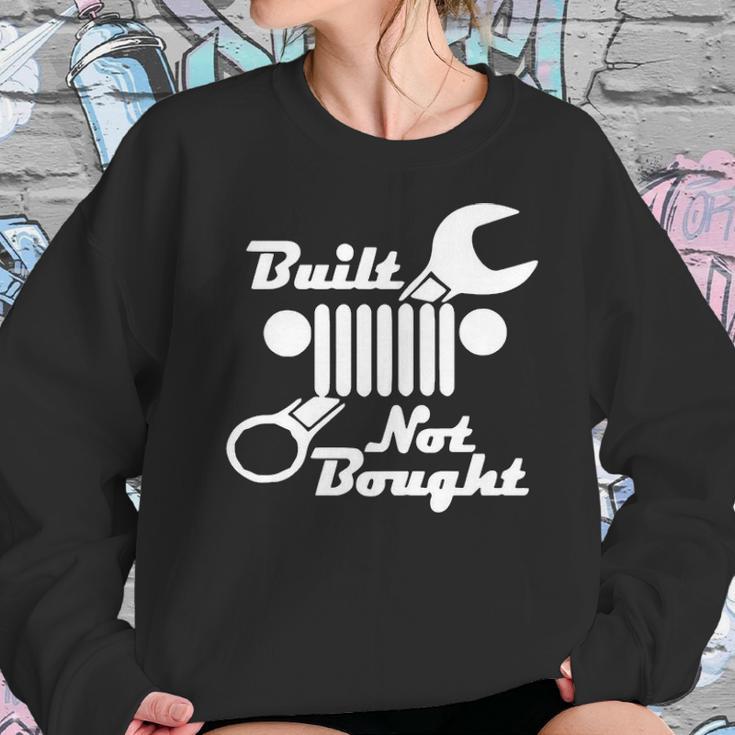 Built The Jeep Not Bought It Gift For Jeep Lovers Sweatshirt Gifts for Her