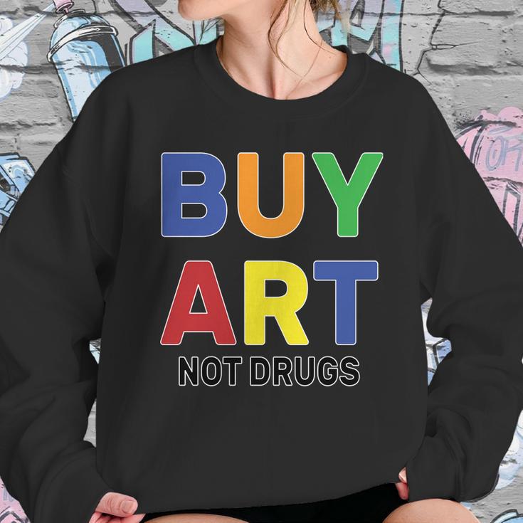 Buy Art Not Drugs Logo Sweatshirt Gifts for Her