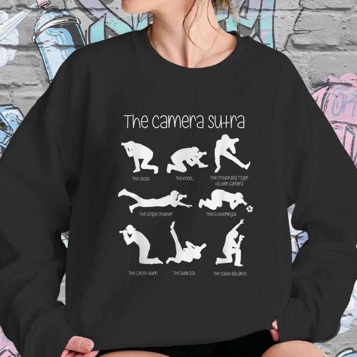 The Camera Sutra Funny Photography Poses Sweatshirt Gifts for Her