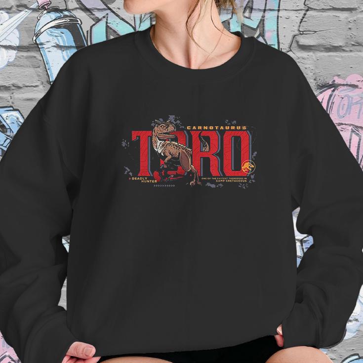 Camp Cretaceous Carnotaurus Toro Sweatshirt Gifts for Her