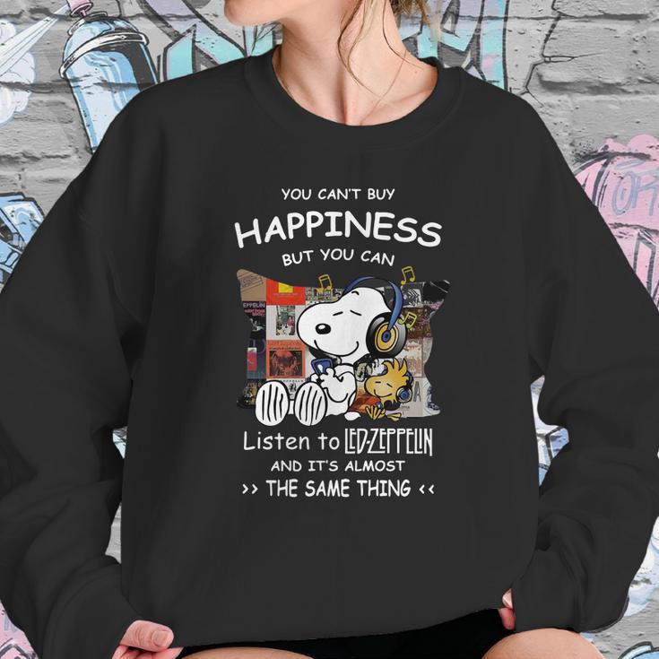 You Can’T Buy Happiness But You Can Listen To Led Zeppelin Snoopy Shirt Sweatshirt Gifts for Her