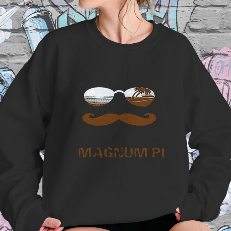 Captain Magnum Retro Vintage Science Love Pi Day Funny Sweatshirt Gifts for Her