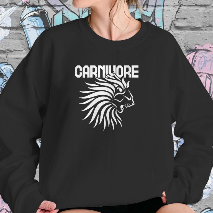 Carnivore Lion Meat Eater Sweatshirt Gifts for Her