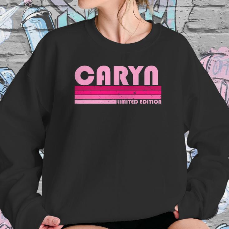 Caryn Name Personalized Retro Vintage 80S 90S Birthday Sweatshirt Gifts for Her