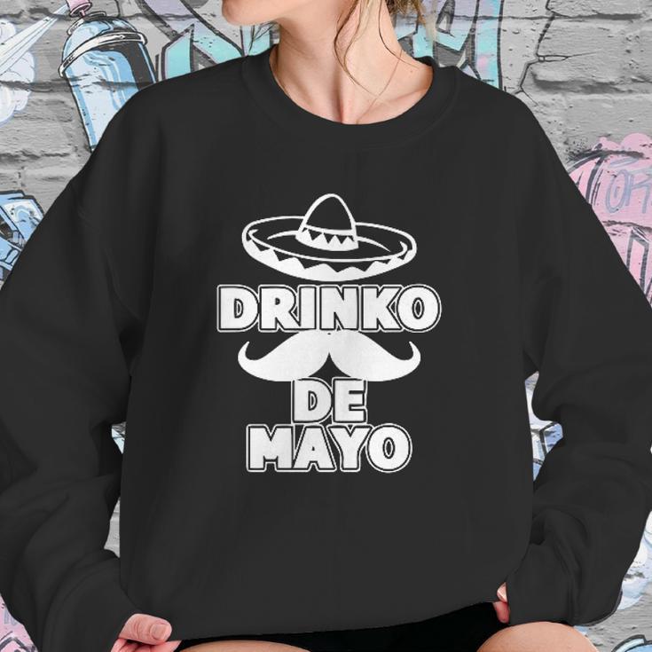 Cinco Drinko De Mayo Mexican Fiesta Party Sweatshirt Gifts for Her