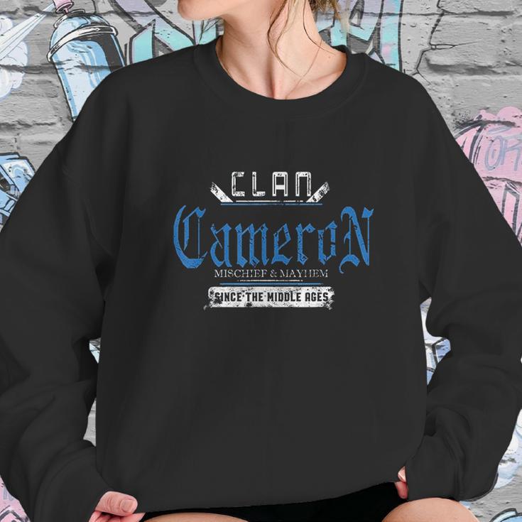 Clan Cameron Mischief And Mayhem Since The Middle Ages Sweatshirt Gifts for Her