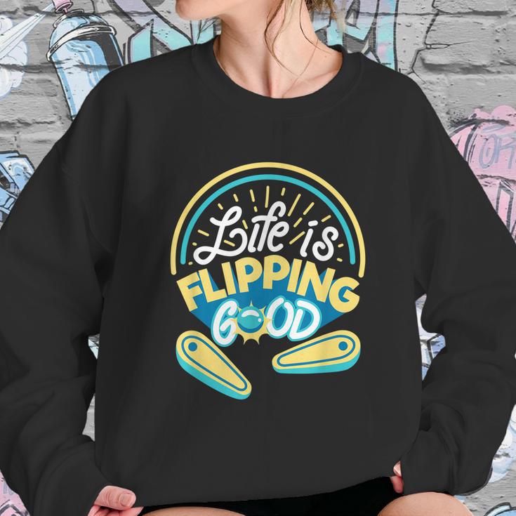 Classic Retro Arcade Pinball Arcade Game Retro 80S Gaming Sweatshirt Gifts for Her