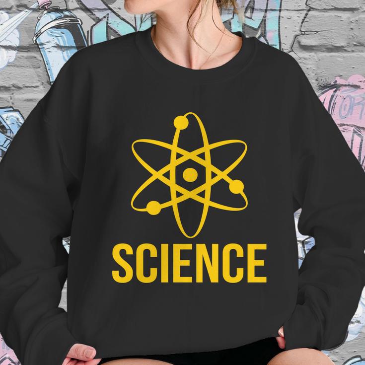 Classic Science Atom Logo Sweatshirt Gifts for Her