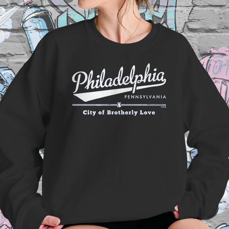 Clothing Co Philadelphia Pennsylvania City Of Brotherly Love Sweatshirt Gifts for Her