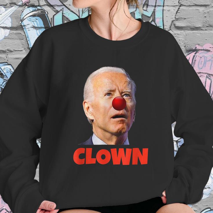 Clown Show Joe Funny Joe Biden Is A Democratic Clown Sweatshirt Gifts for Her