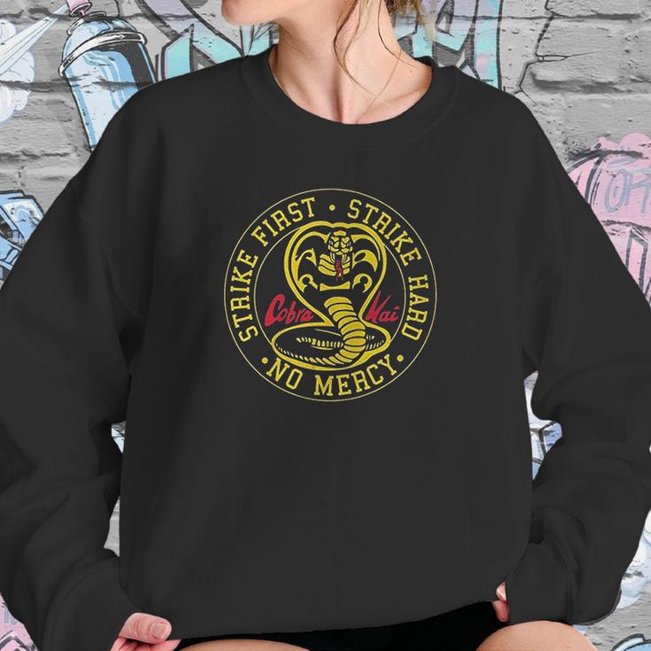 Cobra Kai Snake Strike First Hard Sweatshirt Gifts for Her