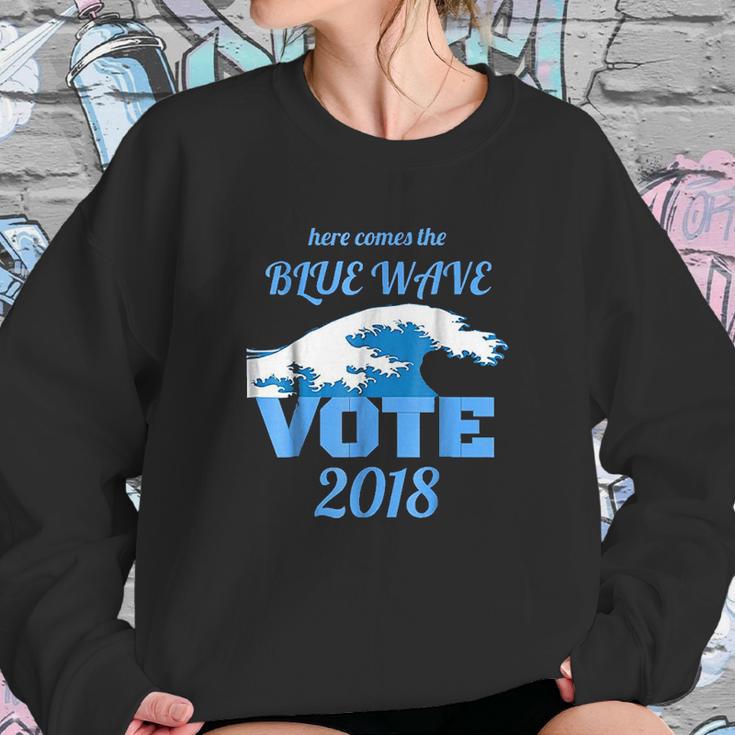 Here Comes The Blue Wave Sweatshirt Gifts for Her