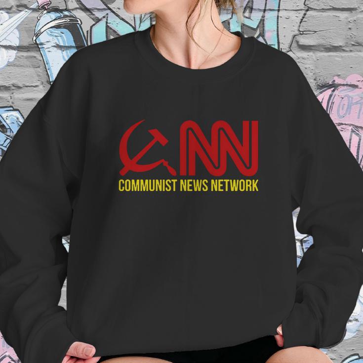 Communist News Network Trump Funny Sweatshirt Gifts for Her