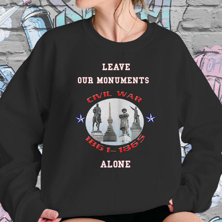 Confederate Monuments Sweatshirt Gifts for Her