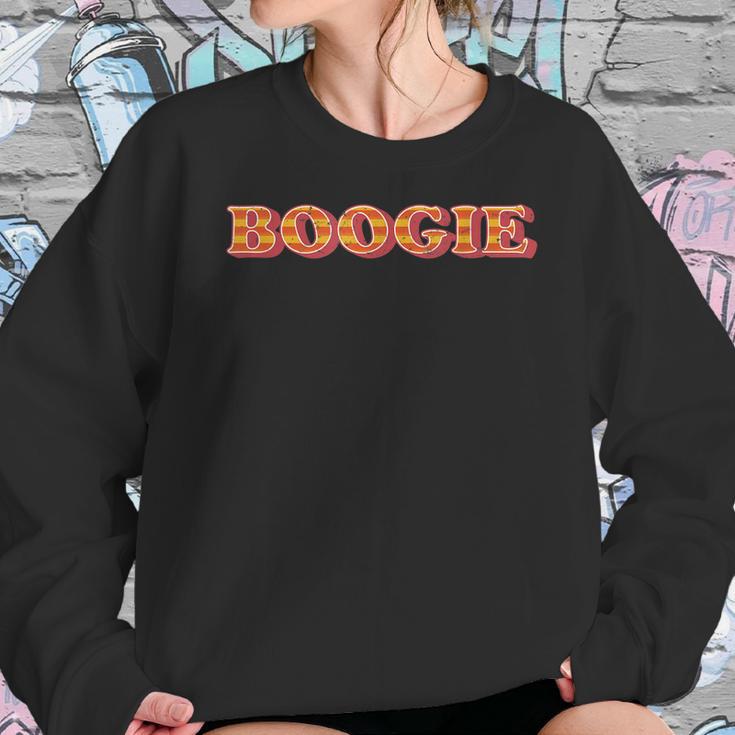 Cool Retro Dance Vintage 70S Boogie Sweatshirt Gifts for Her