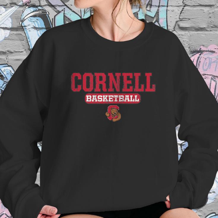 Cornell Big Red Basketball Icon Neutral Sweatshirt Gifts for Her