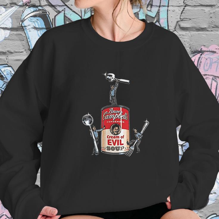 Cream Of Darkness Soup Cream Sweatshirt Gifts for Her