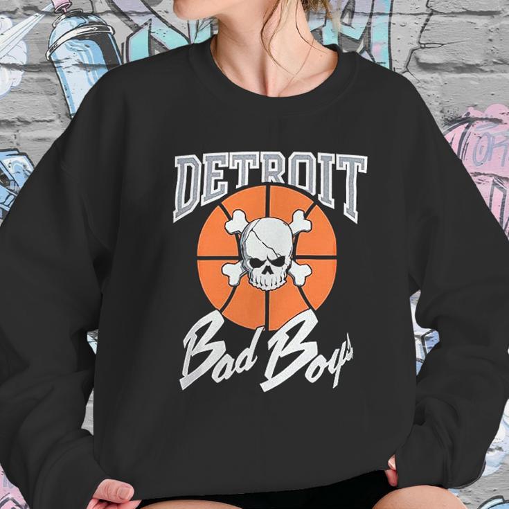 Customizable Detroit Pistons Authentic Bad Boys Sweatshirt Gifts for Her