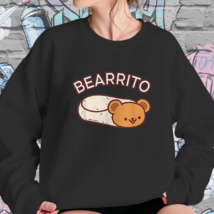 Cute Bearrito Bear Burrito Sweatshirt Gifts for Her