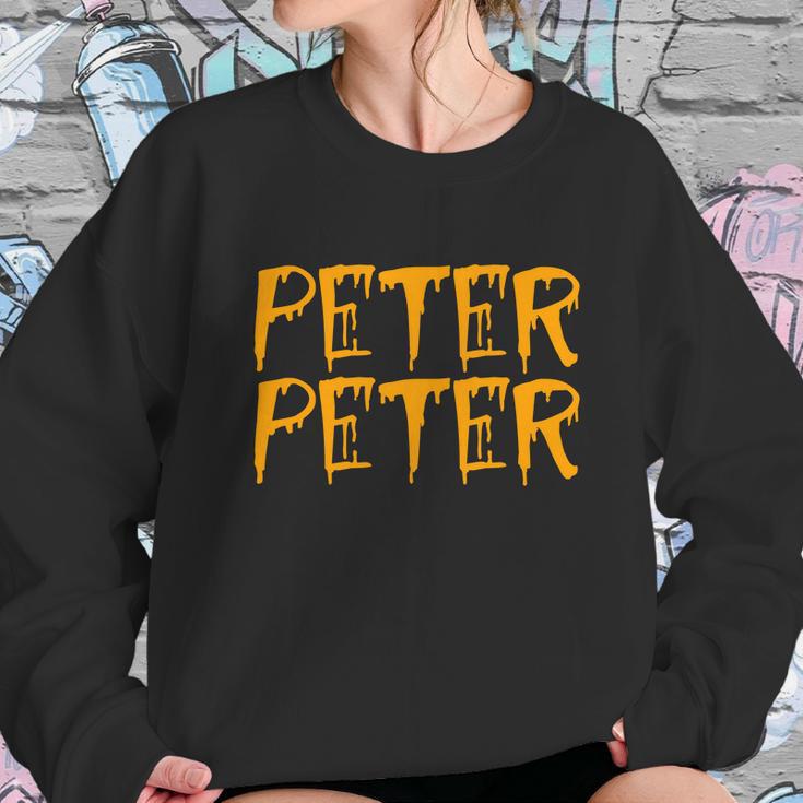 Cute Halloween Funny Halloween Day Peter Peter Pumpkin Eater Couples Halloween Sweatshirt Gifts for Her