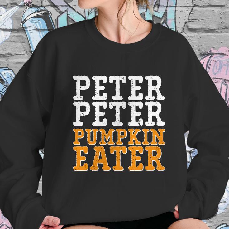 Cute Halloween Funny Halloween Day Halloween Peter Peter Pumpkin Eater Sweatshirt Gifts for Her