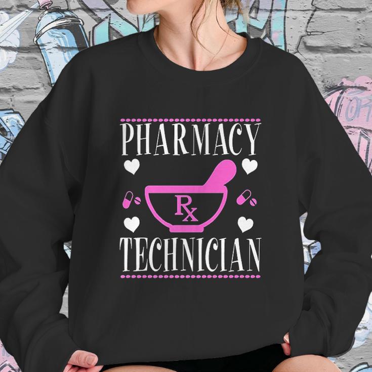 Cute Pharmacy Pharm Tech Technician Pill Mortar And Pestle Sweatshirt Gifts for Her