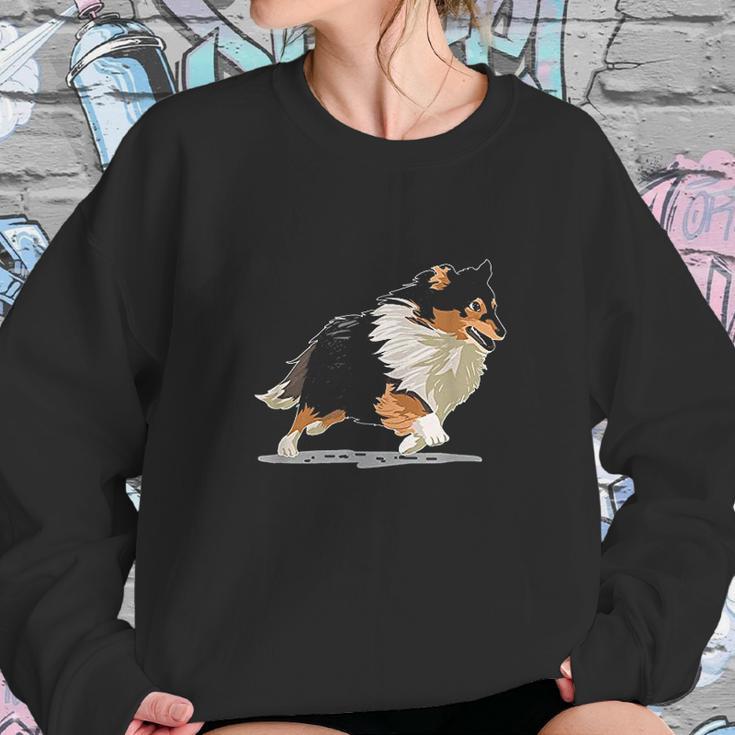 Cute Sheltie Shetland Sheepdog Sweatshirt Gifts for Her