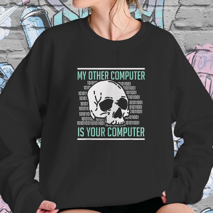 Cyber Hacker Computer Security Expert Cybersecurity Sweatshirt Gifts for Her