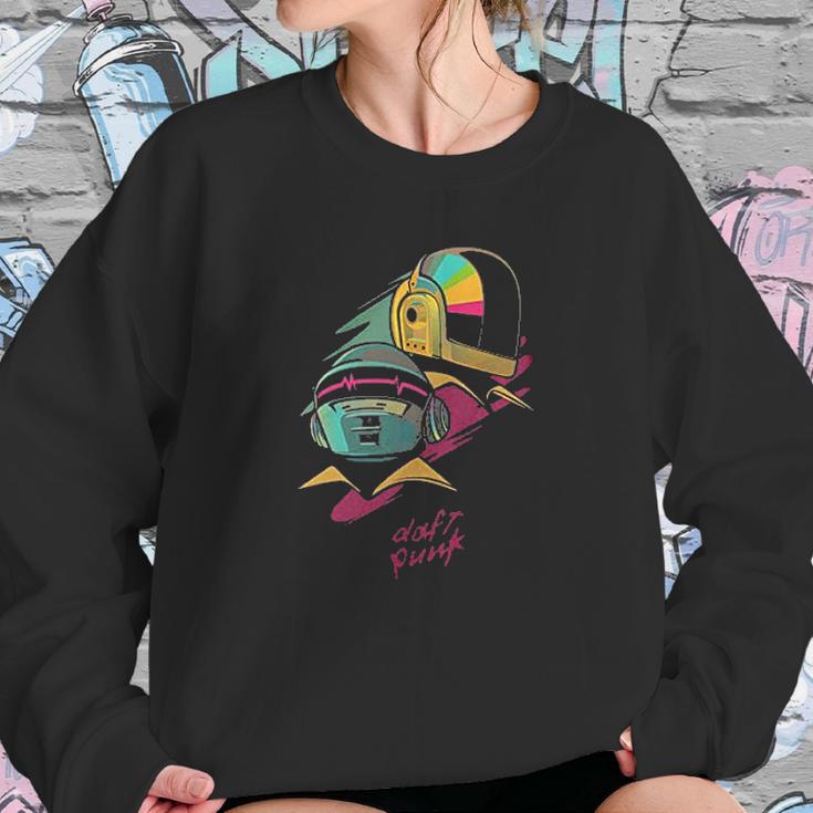 Daft Punk Sport Fitness Sweatshirt Gifts for Her