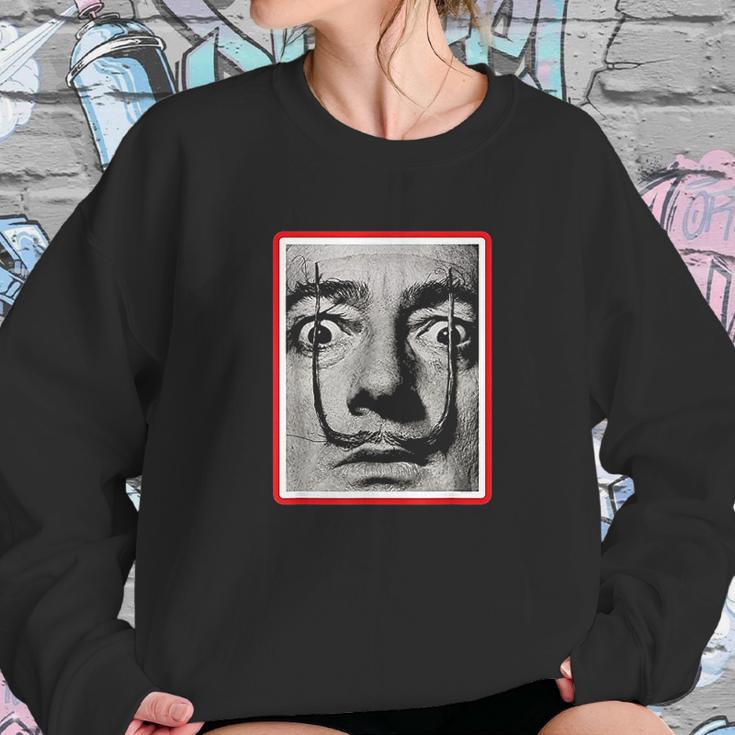 Dalis Black And White Dali Art Sweatshirt Gifts for Her