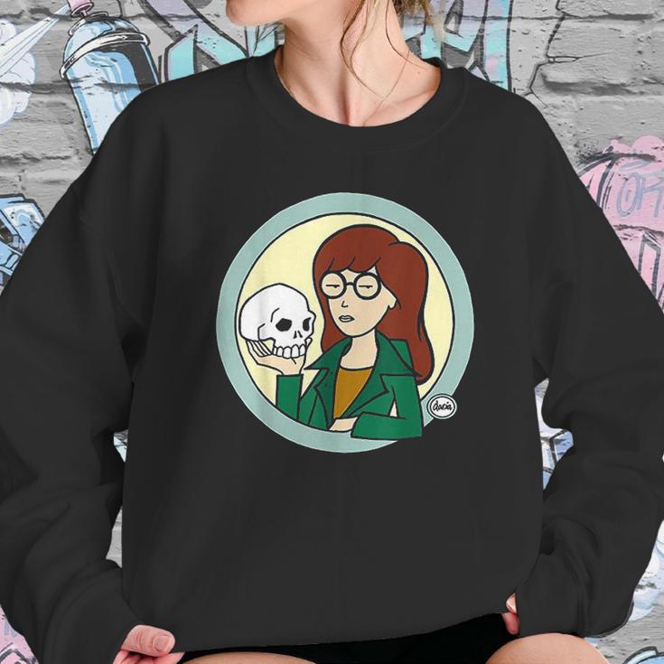 Daria Skull Holder Sweatshirt Gifts for Her