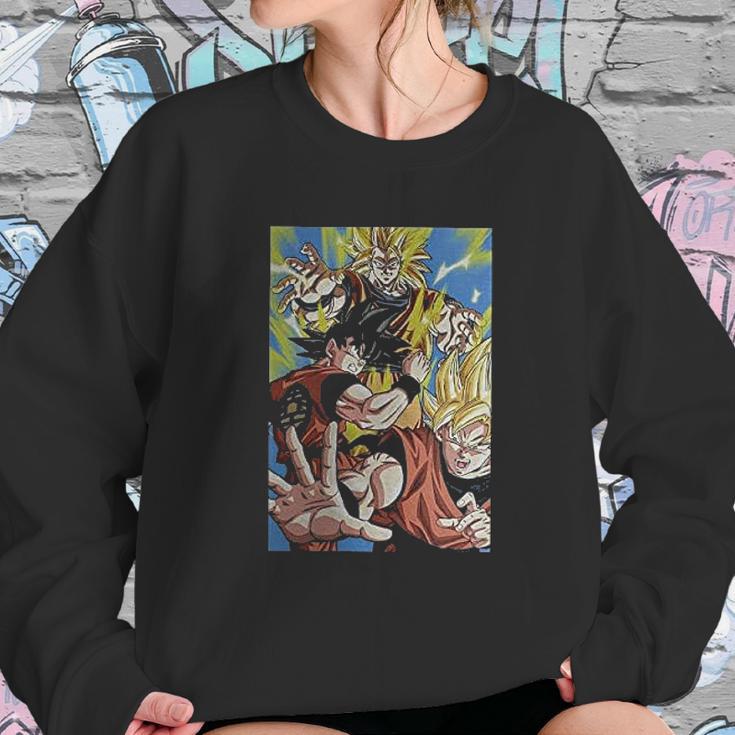 Dbz Characters Goku Sweatshirt Gifts for Her