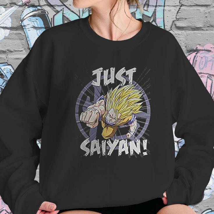 Dbz Just Saiyan Sweatshirt Gifts for Her