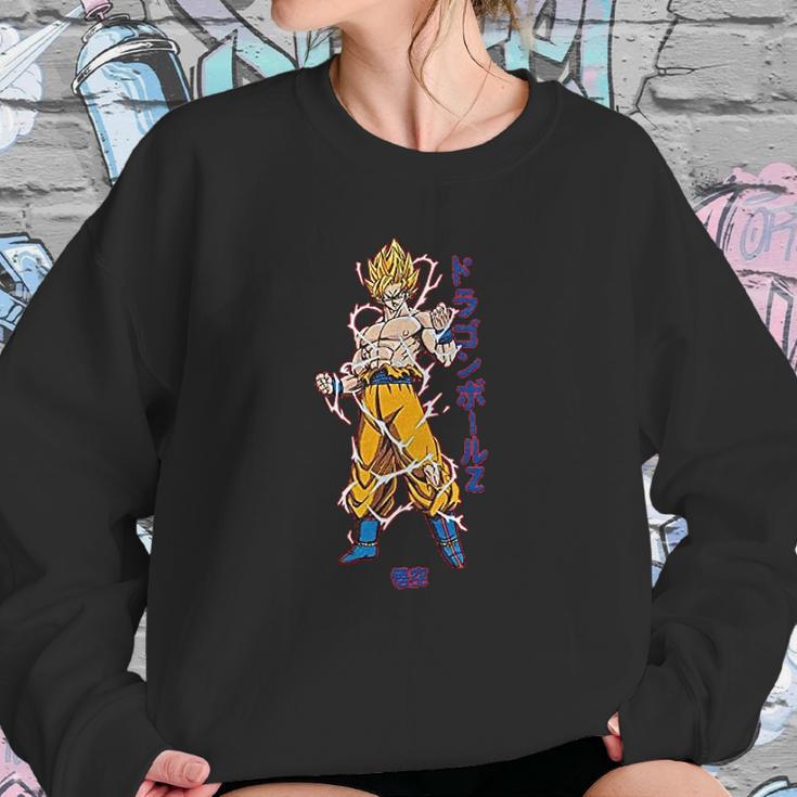 Dbz Super Saiyan Goku Sweatshirt Gifts for Her