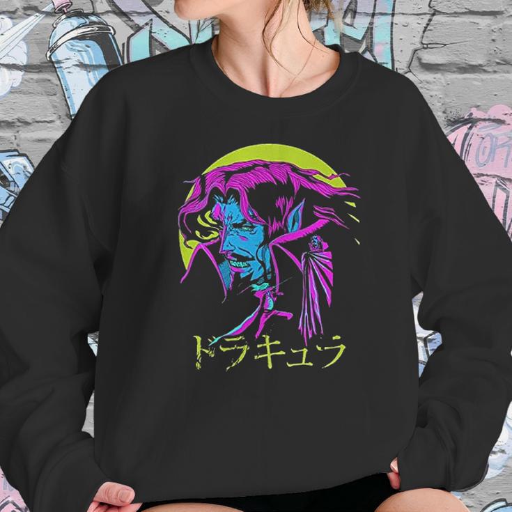 Dcvztea Dracula Japanese Sweatshirt Gifts for Her