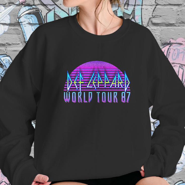 Def Leppard Ladies Rock Ladies Classic Rock Fashion Sweatshirt Gifts for Her