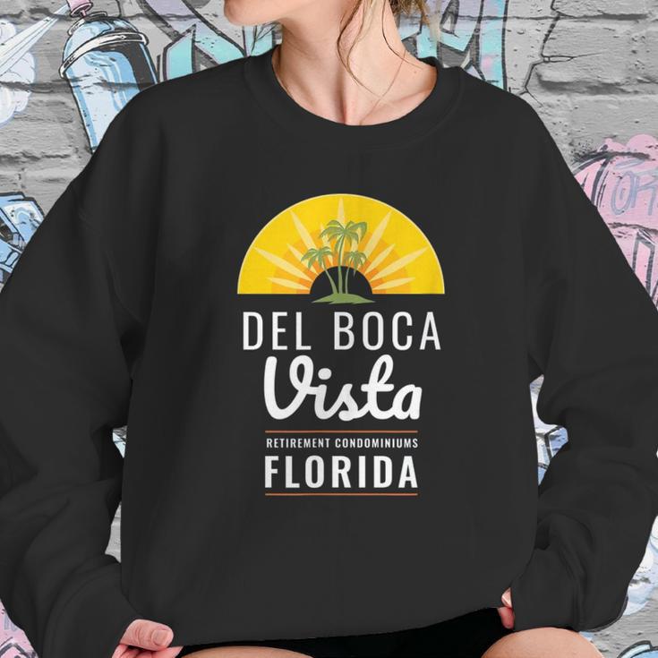 Del Boca Vista Funny Florida Sweatshirt Gifts for Her