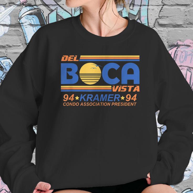 Del Boca Vista Retirement Community Funny Sweatshirt Gifts for Her