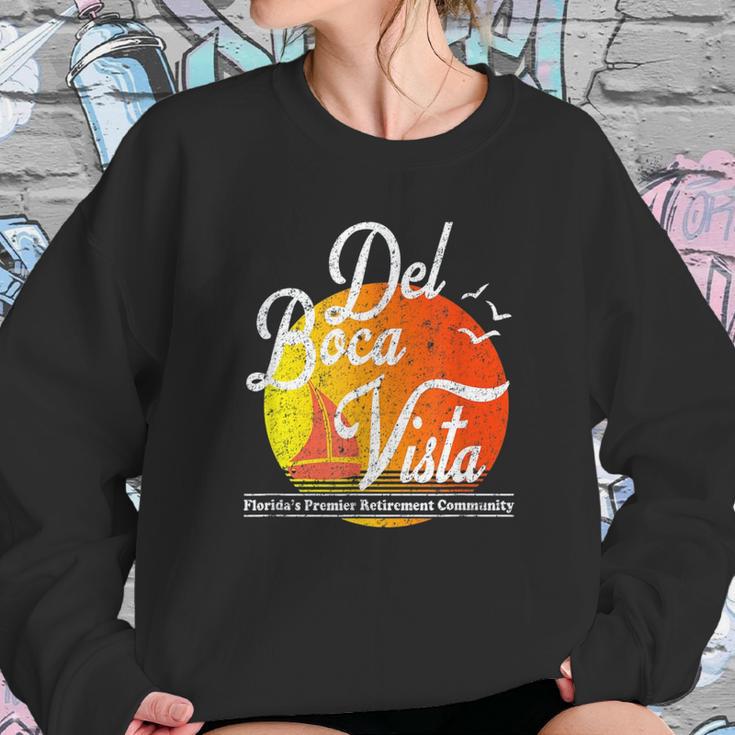 Del Boca Vista Retirement Funny Sweatshirt Gifts for Her