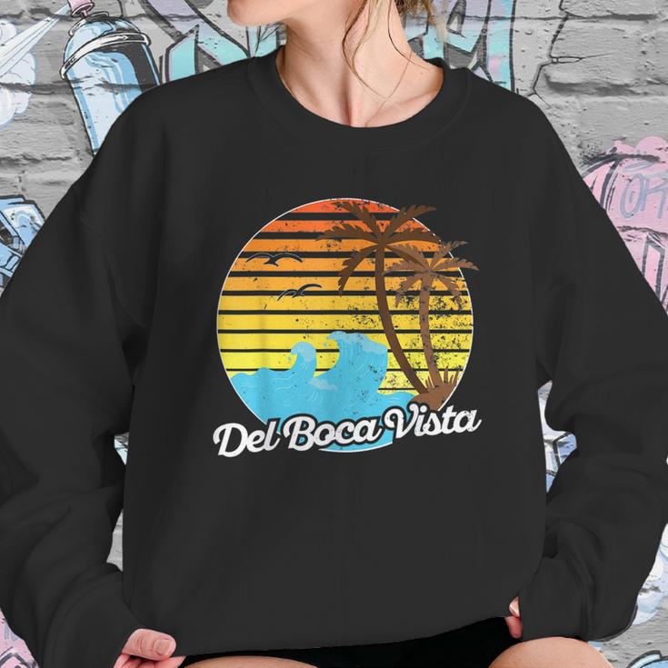 Del Boca Vista Vintage Retirement Sweatshirt Gifts for Her