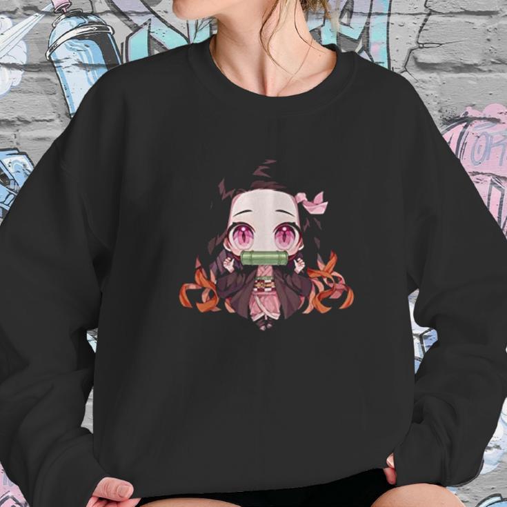 Demon Slayer Cute Look Sweatshirt Gifts for Her