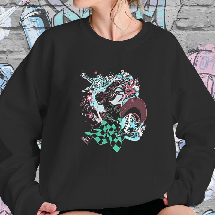 Demon Slayer Fighter Sweatshirt Gifts for Her