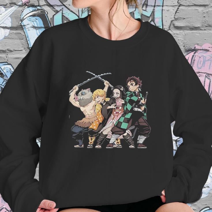 Demon Slayer Main Characters Sweatshirt Gifts for Her