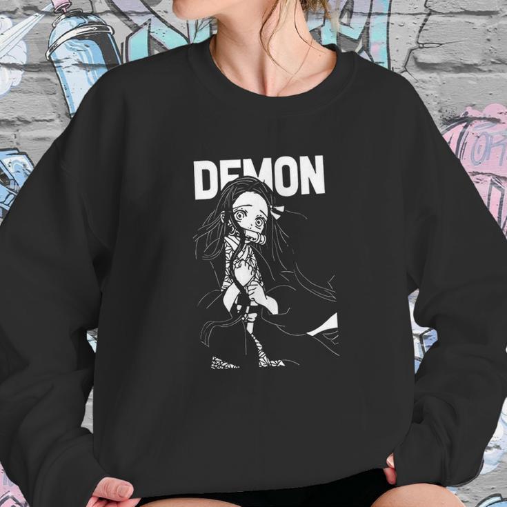 Demon Slayer Nezuko Demon Sweatshirt Gifts for Her