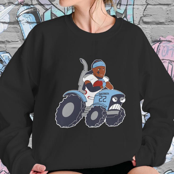 Derrick Henry Funny Tractor Sweatshirt Gifts for Her