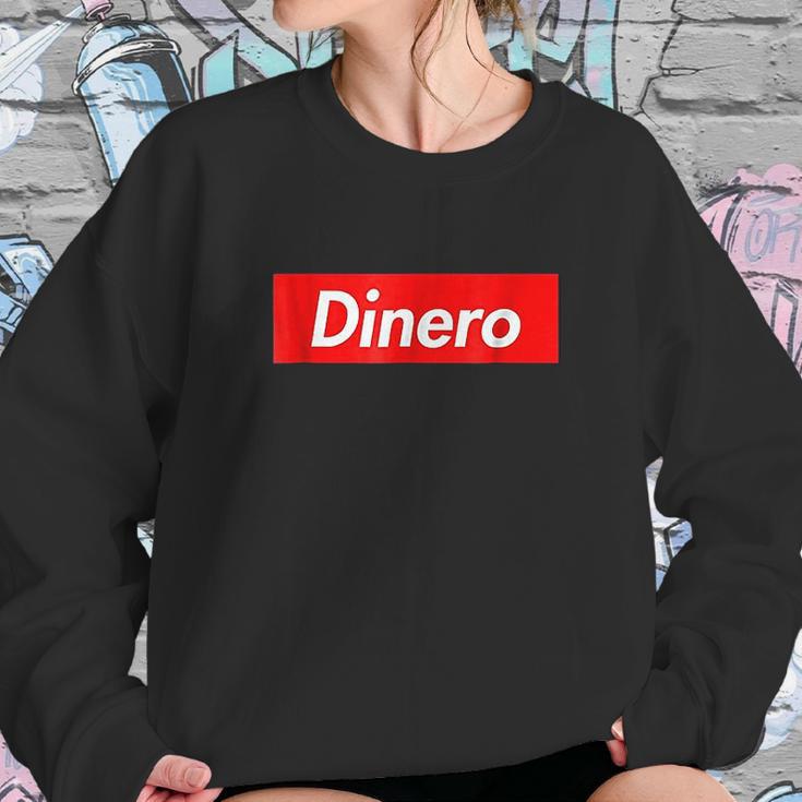 Dinero Red Badge Sweatshirt Gifts for Her